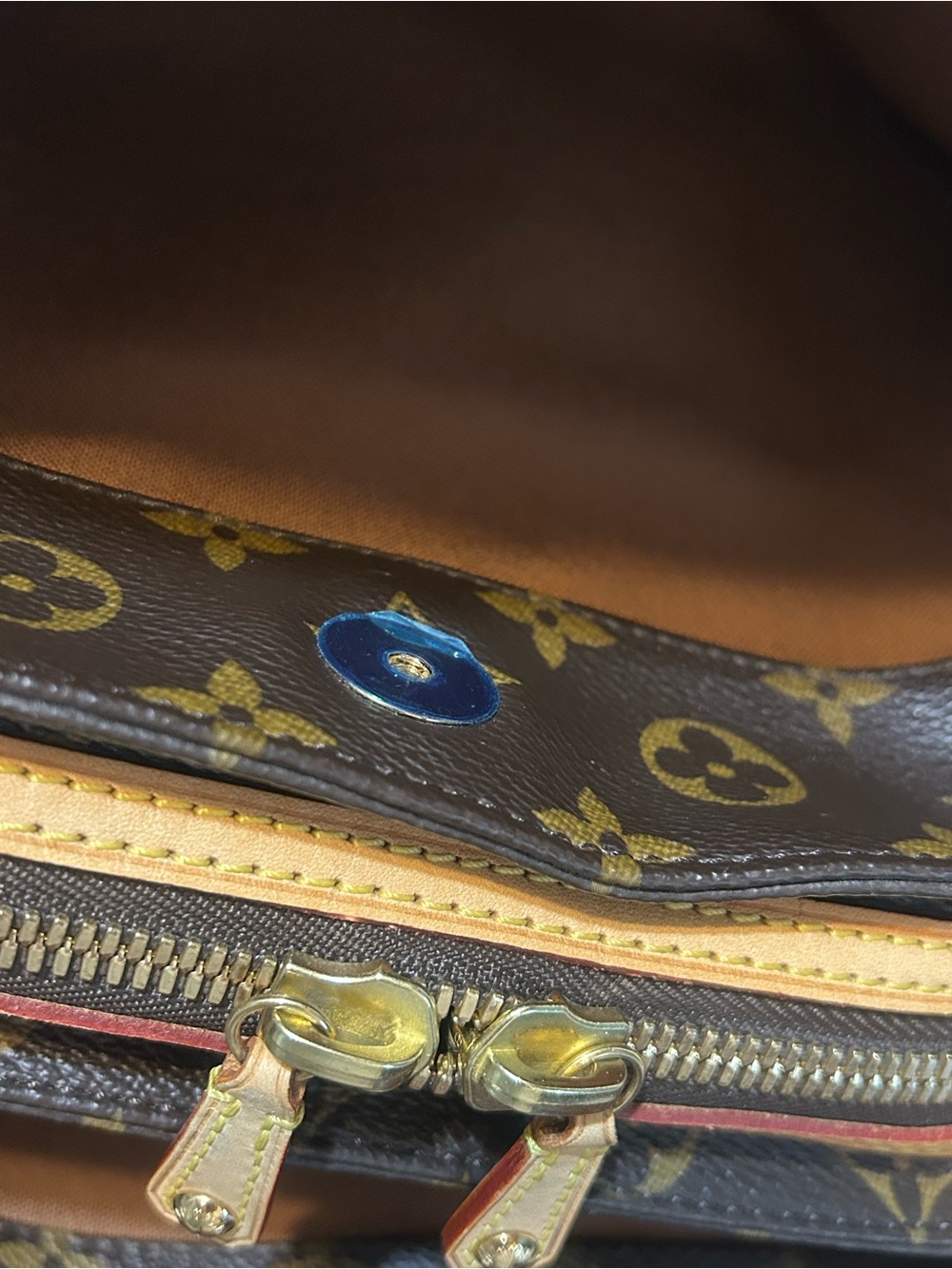 LOUIS VUITTON RIVETING BAG EUC - Picture 8 of 17